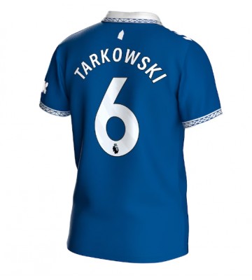 Everton James Tarkowski #6 Hjemmebanetrøje 2023-24 Kort ærmer